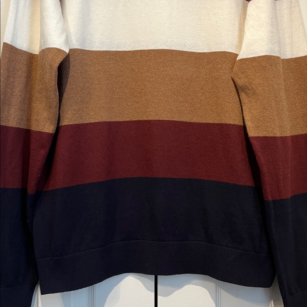 RW & CO‎ Men’s Striped Crewneck Sweater Size XL - Picture 4 of 10
